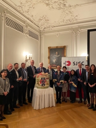 藤山大使のスイス日本商工会議所（SJCC）新年会への出席1