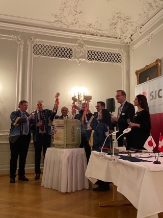 藤山大使のスイス日本商工会議所（SJCC）新年会への出席2