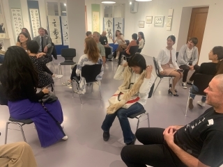 日本語を話す会の様子