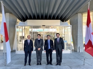 Besuch von Botschafter Fujiyama bei Nestlé