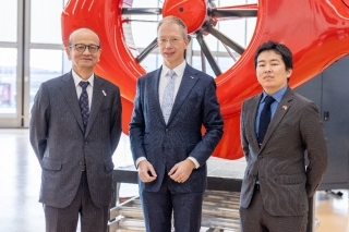 Besuch von Botschafter Fujiyama bei der Rega
