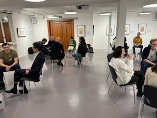 会話中