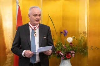 Ordensverleihungszeremonie für den kaiserlichen Orden vom Frühling 2024