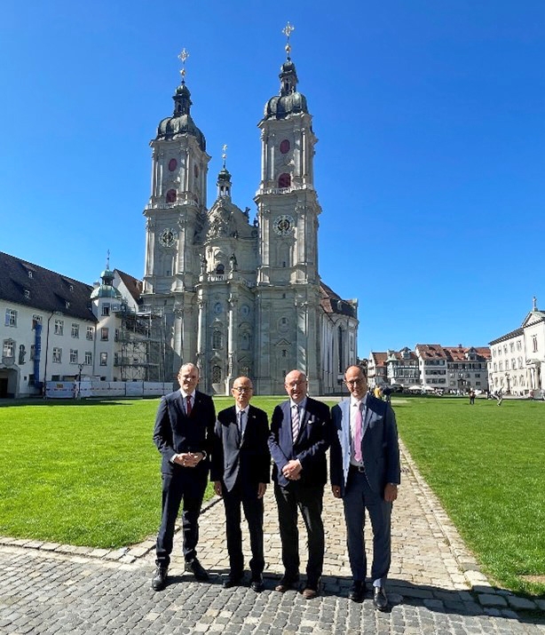 Besuch von Botschafter Fujiyama im Kanton St. Gallen