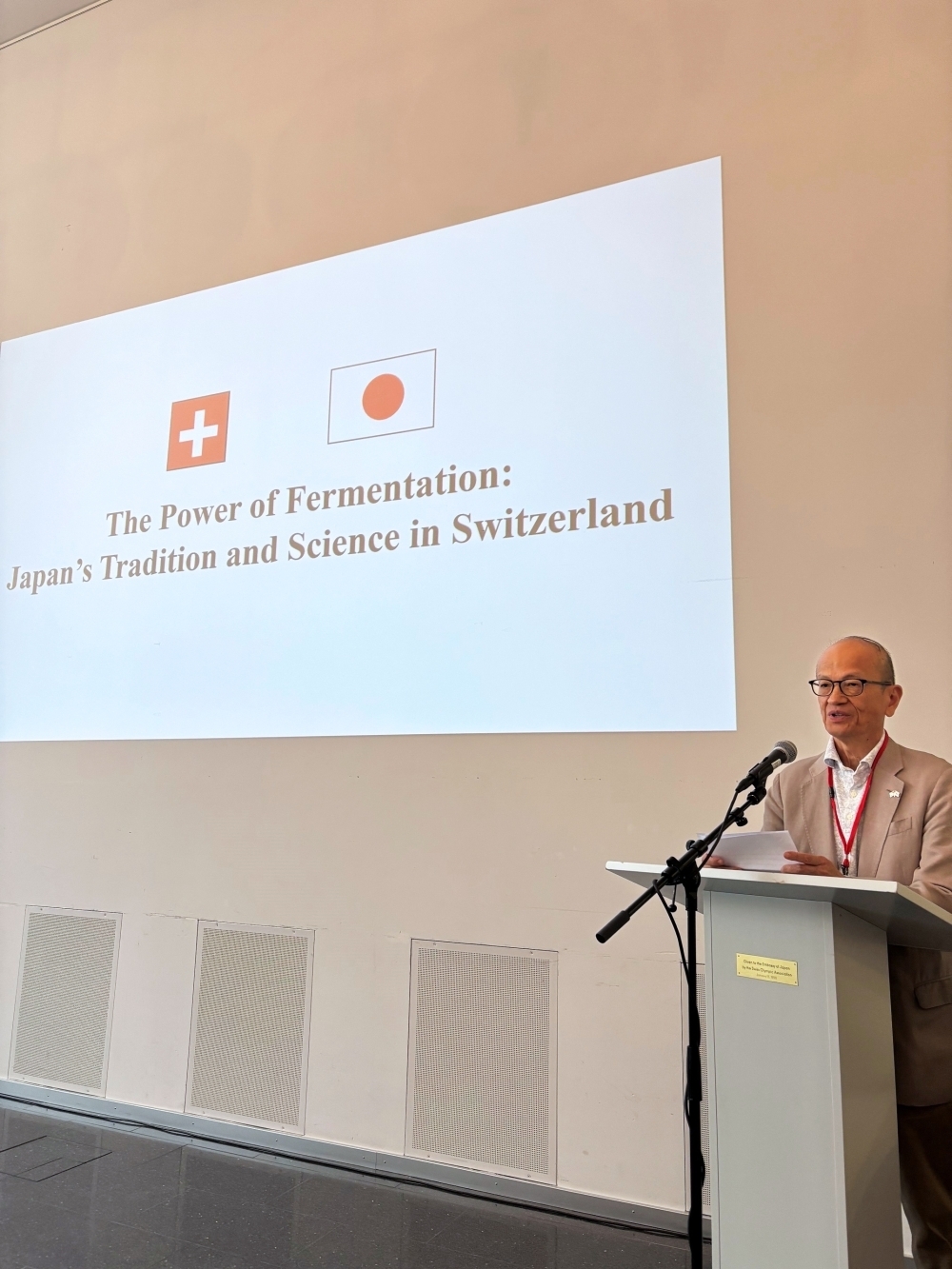 Japan-Switzerland Fermented Foods Symposium