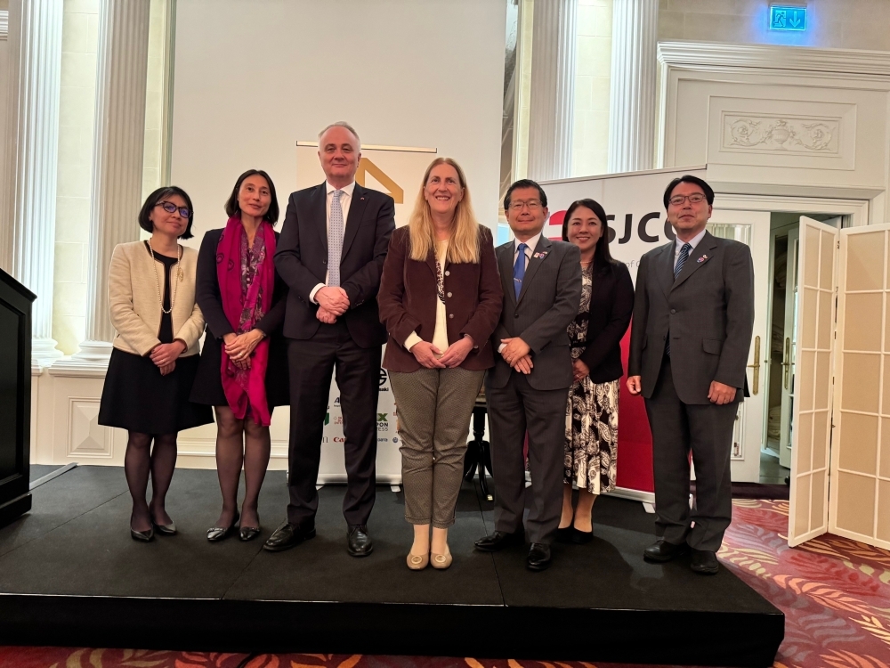 大久保臨時代理大使のスイス日本商工会議所(SJCC)設立40周年記念イベントへの出席
