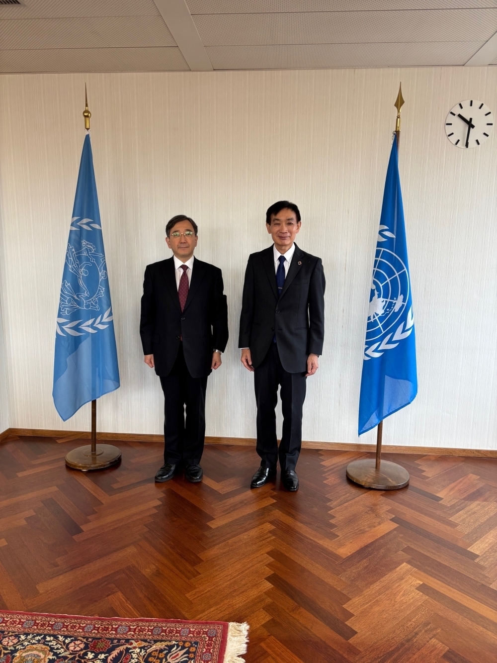 Höflichkeitsbesuch des Botschafters zum Dienstantritt beim Generaldirektor des Weltpostvereins (UPU)