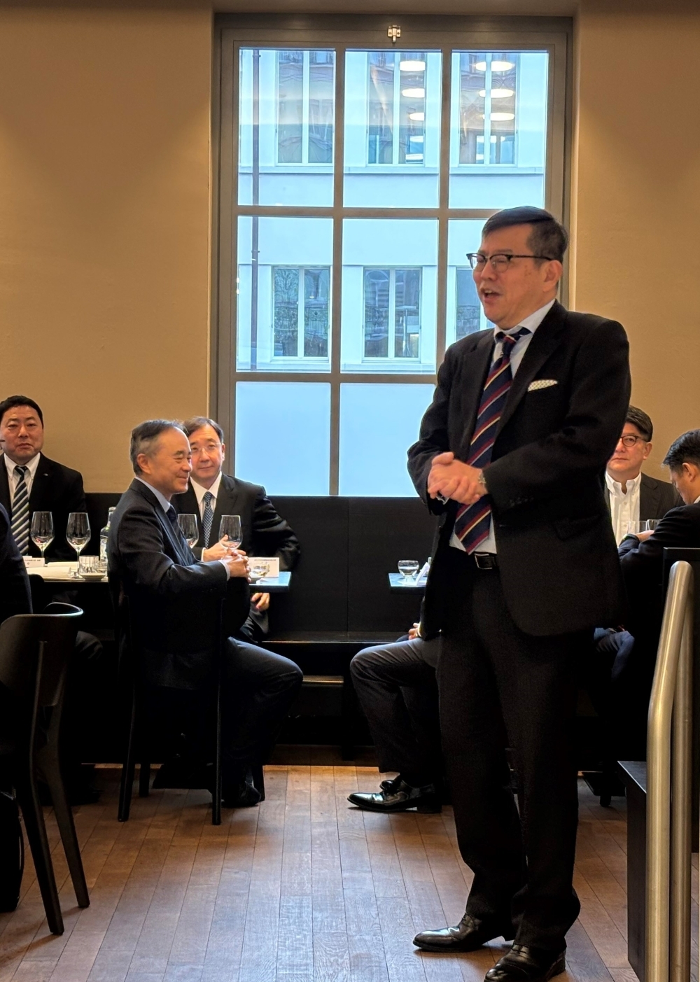 チューリッヒ日本商工会新年会への飯島大使出席2