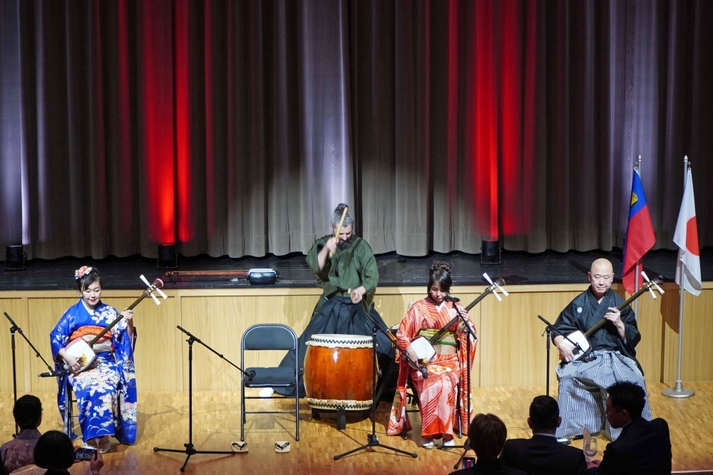 Empfang für das 30-jährige Jubiläum der diplomatischen Beziehungen zwischen Japan und Liechtenstein