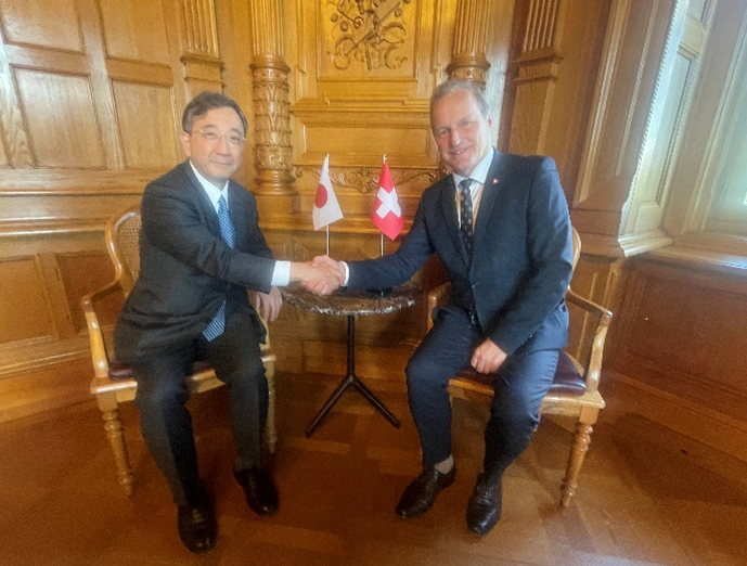 Höflichkeitsbesuch des Botschafters beim Nationalratspräsidenten