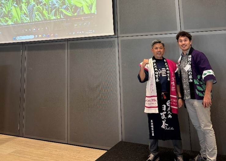 Eine PR-Veranstaltung zur Förderung von japanischem Tee wurde in Lausanne durchgeführt