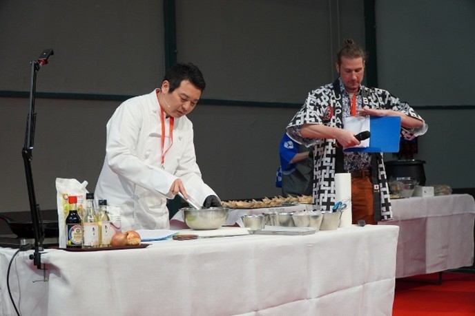ジャパン・フードフェストで和食紹介イベントを実施しました