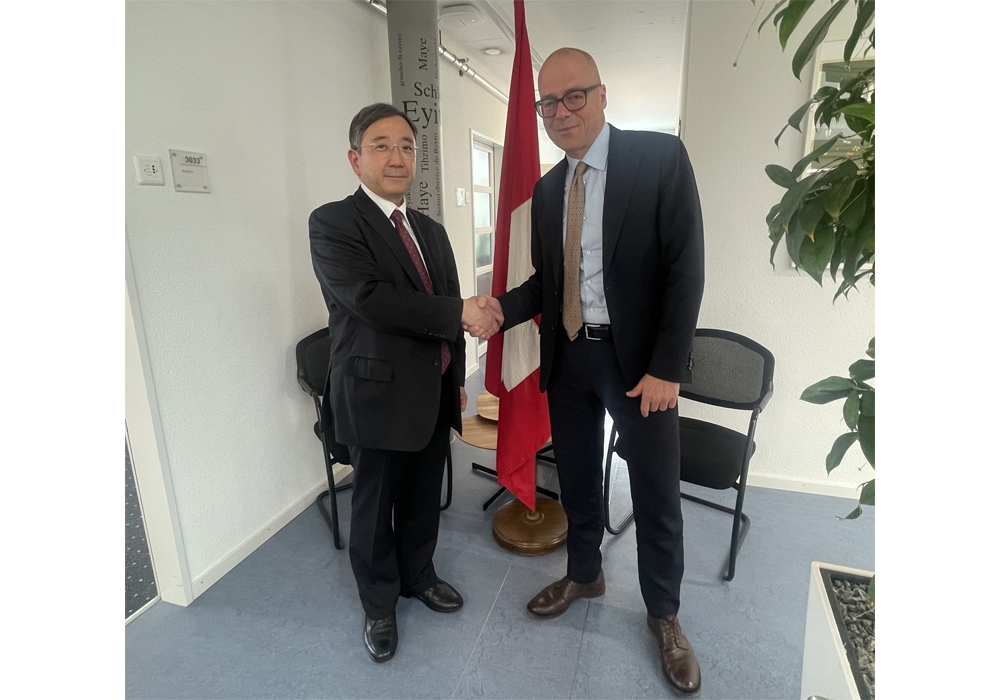 Visite de courtoisie de l’Ambassadeur auprès du Secrétaire d’État aux migrations